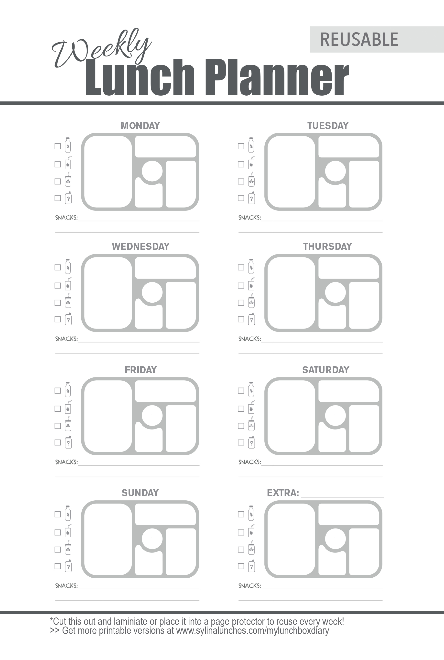 Bento Box Lunch Templates 5 Layouts Included Yumbox, Bentgo